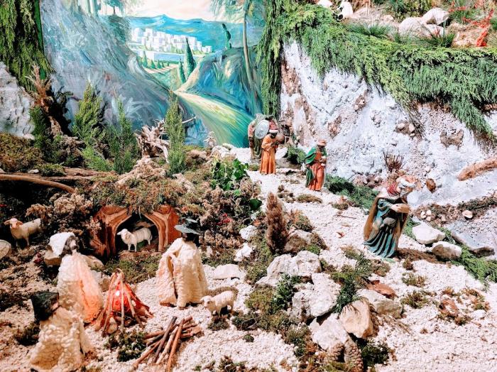 Idén is megépítették a rekorder vörsi betlehemet